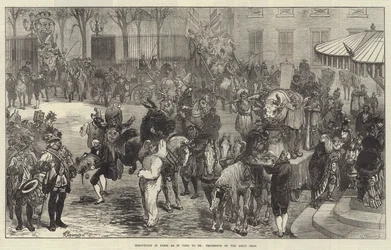 Shrovetide in Paris as it Used to Be, Procession of the Boeuf Gras